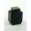 Image 1 : ART DECO BLACK GLASS GUERLAIN PERFUME BOTTLE
