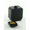 Image 2 : ART DECO BLACK GLASS GUERLAIN PERFUME BOTTLE