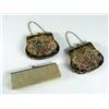 Image 1 : OPERA PURSES AUSTRIAN PETIT POINT AND SEALSKIN