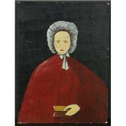 OIL EARLY AMERICAN PRIMITIVE