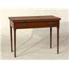 Image 1 : CIRCA 1800 ENGLISH HEPPLEWHITE MAHOGANY CARD TABLE