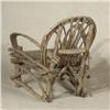 Image 2 : VINTAGE RUSTIC TWIG AND BRANCH ARMCHAIR