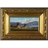 Image 2 : OIL PAINTING HEINIE HARTWIG LAKESIDE CAMP
