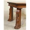 Image 2 : CIRCA 1930 OAK NEO RENAISSANCE DINING TABLE/CHAIRS
