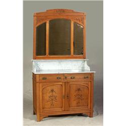 CIRCA 1890 AESTHETICS MOVEMENT OAK DRESSER