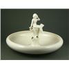 Image 1 : LENOX PORCELAIN FLOWER BOWL AND ART NOUVEAU FROG