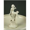 Image 2 : LENOX PORCELAIN FLOWER BOWL AND ART NOUVEAU FROG