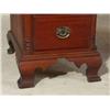 Image 3 : CHIPPENDALE STYLE MAHOGANY PEDESTAL DESK