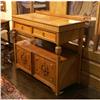 Image 1 : CIRCA 1900 AMERICAN OAK JACOBEAN STYLE SIDEBOARD
