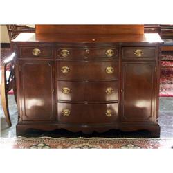 GEORGIAN STYLE MAHOGANY SIDEBOARD