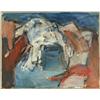 Image 1 : OIL PAINTING ABSTRACT EUGENE PIZZUTO