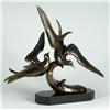Image 1 : IRENEE ROCHARD ART DECO SWALLOW BIRD BRONZE