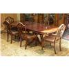 Image 1 : HEPPLEWHITE STYLE MAHOGANY DINING TABLE AND CHAIRS