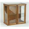 Image 1 : VICTORIAN NEOCLASSICAL MAPLE DISPLAY CABINET