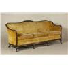 Image 1 : LOUIS XV STYLE CARVED WALNUT SOFA