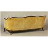 Image 2 : LOUIS XV STYLE CARVED WALNUT SOFA