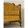Image 3 : LOUIS XV STYLE CARVED WALNUT SOFA