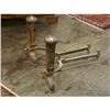 Image 1 : NEO-GOTHIC STYLE ANDIRONS