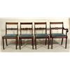 Image 1 : FOUR CIRCA 1890 REGENCY STYLE CHAIRS