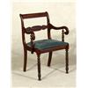 Image 2 : FOUR CIRCA 1890 REGENCY STYLE CHAIRS