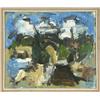 Image 1 : OIL PAINTING ABSTRACT EUGENE PIZZUTO