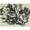 Image 1 : BLACK INK EUGENE PIZZUTO ABSTRACT