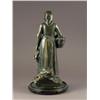 Image 2 : MENGUE FRENCH BRONZE SCULPTURE PEASANT WOMAN