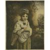 Image 1 : MEZZOTINT SIR JOSHUA REYNOLDS STRAWBERRY GIRL