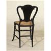 Image 2 : ENGLISH MID VICTORIAN EBONIZED SIDE CHAIR