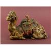 Image 1 : CAST SPELTER ORIENTALIST CAMEL FORM INKWELL