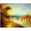 Image 1 : OIL PAINTING LANDSCAPE ITALY TURNER