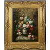 Image 2 : OIL MACFARIANE FLORAL GILT FRAME