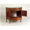 Image 2 : BAKER FURNITURE GEORGIAN MAHOGANY DEMILUNE COMMODE