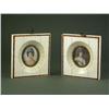Image 1 : PAIR FRENCH MINIATURE PORTRAITS ON IVORY