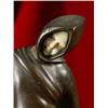 Image 3 : CHRYSELEPHANTINE BRONZE/IVORY FIGURINE