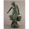Image 1 : JULES-EDMOND MASSON BRONZE FISHERWOMAN 1920S