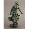 Image 2 : JULES-EDMOND MASSON BRONZE FISHERWOMAN 1920S