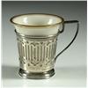 Image 2 : LENOX PORCELAIN AND GORHAM STERLING DEMITASSE CUPS