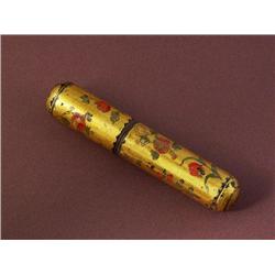 ANGLO-INDIAN GILT CIGAR CASE