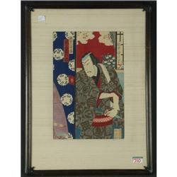 Utagawa school woodblock print ukiyo-e Kunisada II