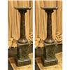 Image 1 : PAIR GREEN MARBLE AND BRASS NEO CLASSICAL STANDS