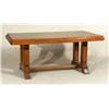 Image 1 : ART DECO STYLE PARQUETRY TOP DINING TABLE