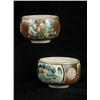 Image 1 : JAPANESE STONEWARE CUPS MEIJI PERIOD