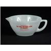 Image 1 : MONTANA ADVSRTISING MILK GLASS BOWL