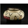 Image 1 : A SOUTH AMERICAN BASKET BUTTERFLY MOTIF