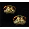 Image 1 : ROSEVILLE ZEPHYR LILY 1162 CANDLE HOLDERS 2''