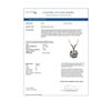 Image 4 : 1.01 ctw Certified Quality Diamond Necklace 10k Rose Gold - REF-141N3F