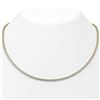 Image 1 : 11 ctw Diamond Designer Necklace 18K Yellow Gold - REF-773G8W