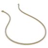 Image 2 : 11 ctw Diamond Designer Necklace 18K Yellow Gold - REF-773G8W