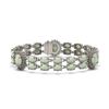Image 1 : 21.87 ctw Opal & Diamond Bracelet 14K White Gold - REF-272M3G